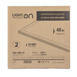 Панель ультратонкая светодиодная LightPhenomenON LT-UTP-01-IP40-40W-4000К - Светильники - Для общественных зданий - Магазин сварочных аппаратов, сварочных инверторов, мотопомп, двигателей для мотоблоков ПроЭлектроТок